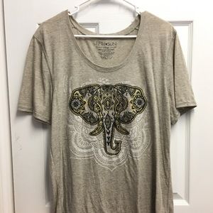 Elephant tee